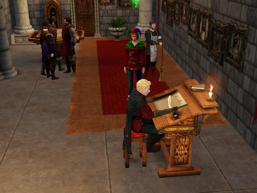 Sims Medieval, The - Конкурс «Я – Придворный Шут»  Станчик.